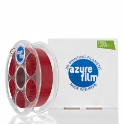 Filament AzureFilm / PLA / TŘPYTIVĚ ČERVENÁ / 1,75 mm / 1 kg.
