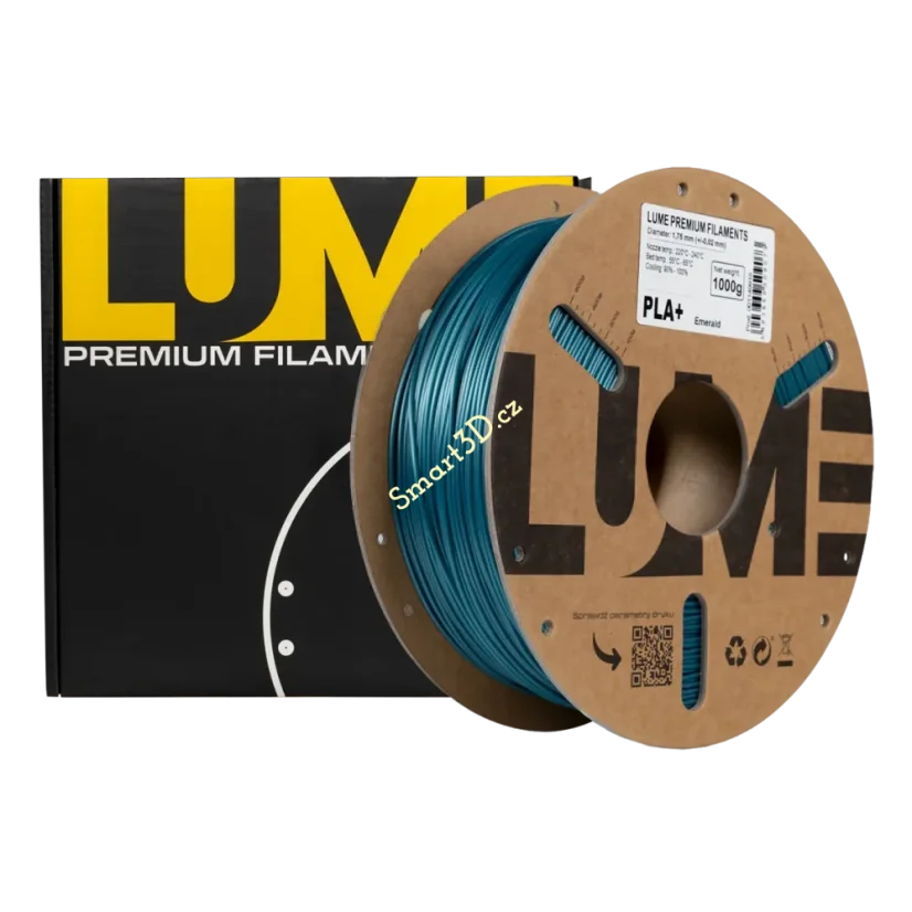 Filament LUME / PLA+ / SMARAGDOVÁ / 1,75 mm / 1 kg