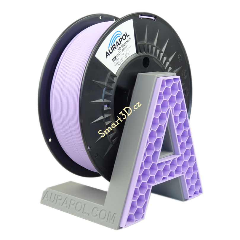 Filament AURAPOL / PLA / CRAZY MAUVE / 1,75 mm / 1 kg.