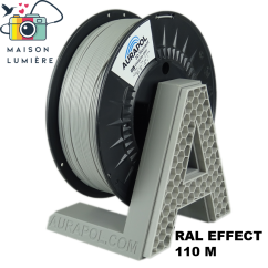 Filament AURAPOL / PLA / GRANDMA GRAY / 1,75 mm / 1 kg.
