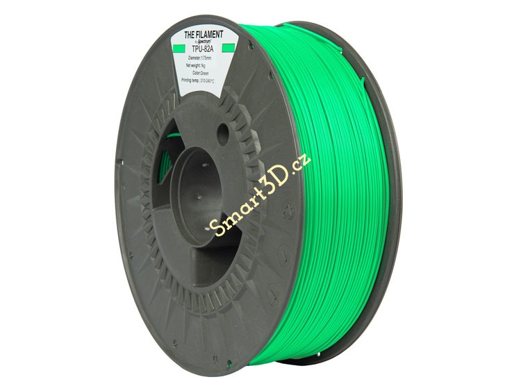 Filament TheFilament / TPU-82A / ZELENÁ / 1,75 mm / 1 kg