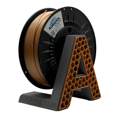 Filament AURAPOL / PLA / TOFFEE BISCUIT / 1,75 mm / 1 kg.