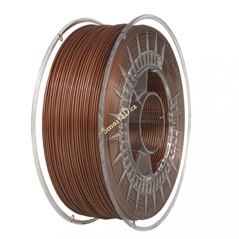Filament DEVIL DESIGN / PETG / MĚDĚNÁ / 1,75 mm / 1 kg.