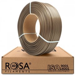 ReFill ROSA3D / PLA Starter / PERLEŤOVO ZLATÁ / 1,75 mm / 1 kg