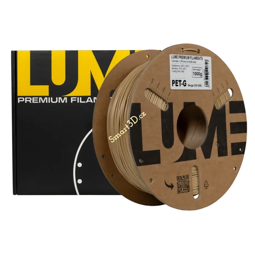 Filament LUME / PETG / BEIGE / 1,75 mm / 1 kg