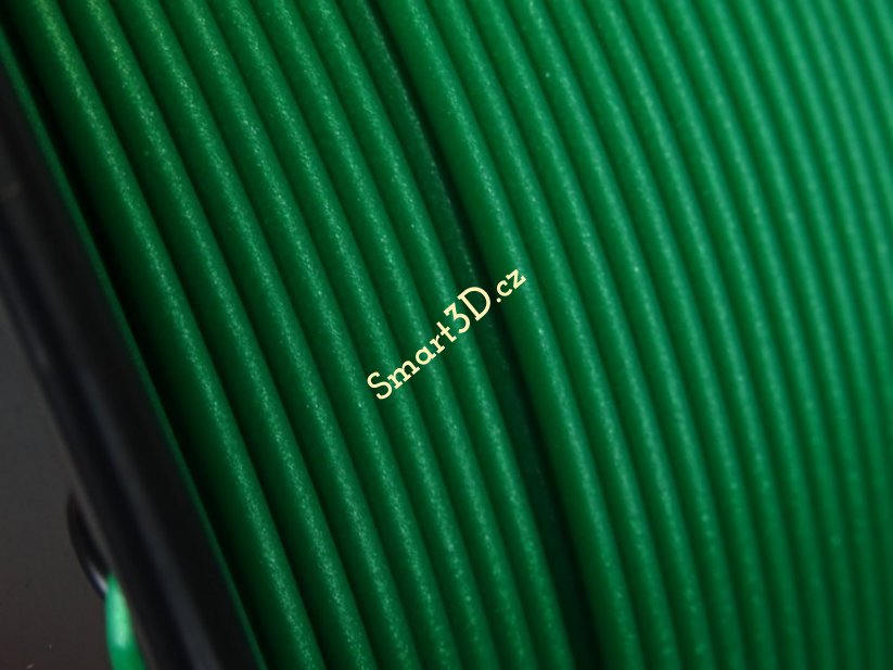 Filament AURAPOL / PLA / ZELENÁ PERLEŤ / 1,75 mm / 1 kg.