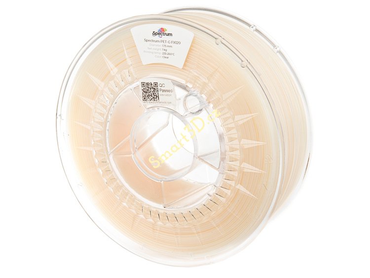 Filament SPECTRUM / PETG TECH / FX120 NATURAL (CLEAR) / 1,75 mm / 1 kg