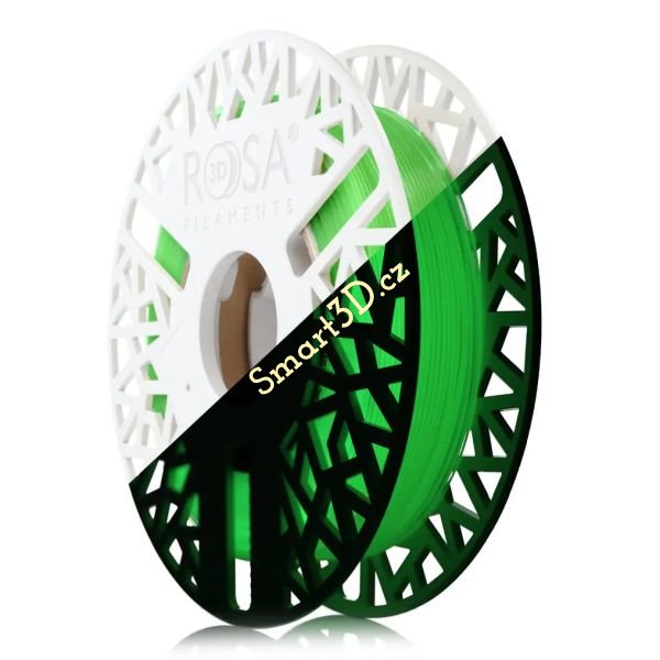 Filament ROSA3D / ROSA FLEX 96A / GREEN / GLOW IN THE DARK GREEN / 1,75mm / 0,5kg