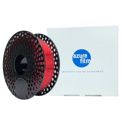 Filament AzureFilm / PETG / ČERVENÁ TRANSPARENTNÍ / 1,75 mm / 1 kg.