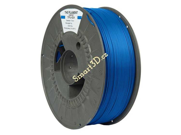 Filament TheFilament / TPU-82A / BLUE / 1,75 mm / 1 kg