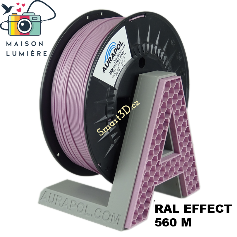 Filament AURAPOL / PLA / WISTERIA WINDS / 1,75 mm / 1 kg.