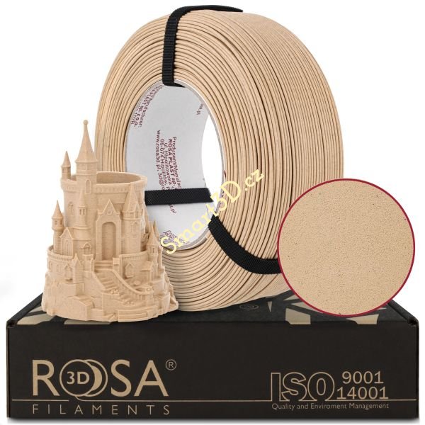 ReFill ROSA3D / PLA SPEED MATT / MRAMOR SANDSTONE ( BÉŽOVÁ ) / 1,75 mm / 1 kg