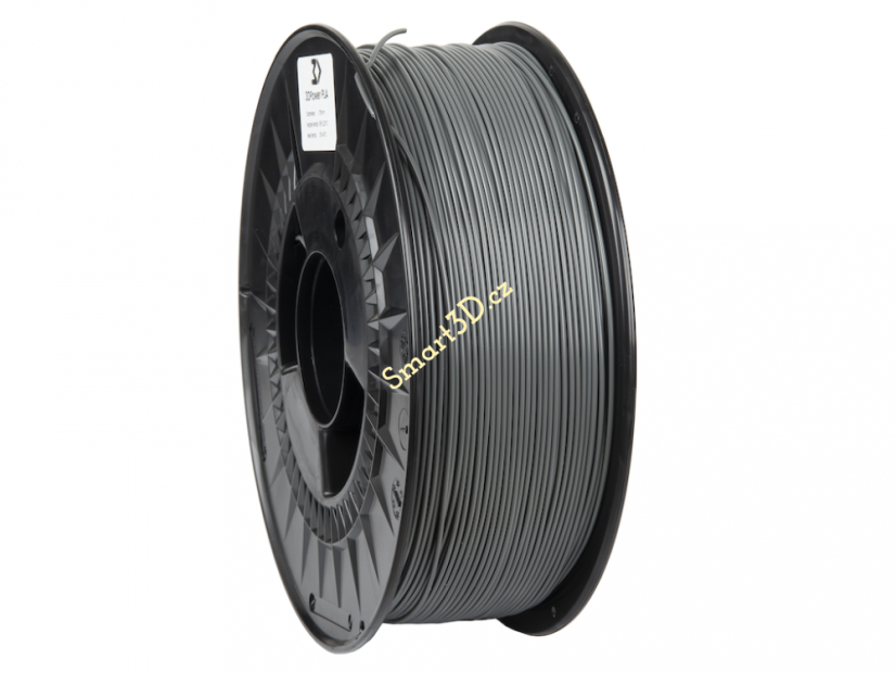 Filament 3D POWER / Basic PLA / SIVÁ / 1,75 mm / 1 kg.