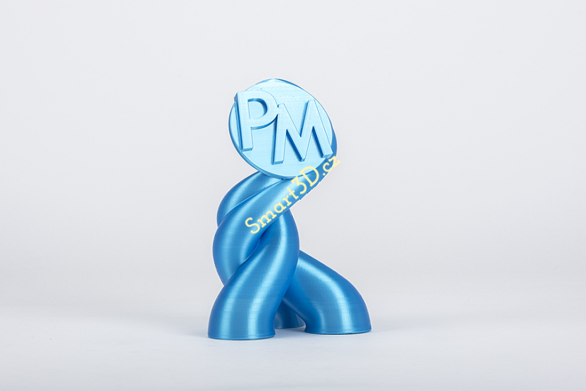 Filament FILAMENT-PM / PLA SILK / "Sky Blue" / 1,75 mm / 1 kg.