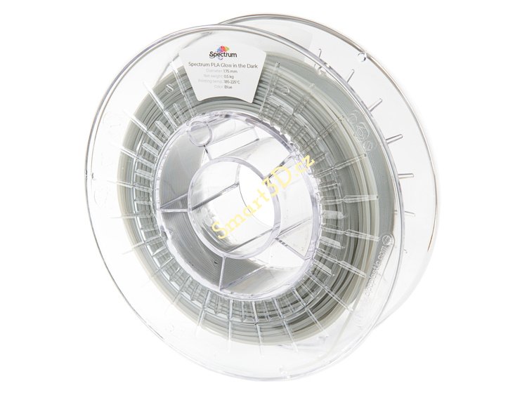 Filament SPECTRUM / PLA SPECIAL / SVÍTÍCÍ VE TMĚ - MODRÁ / 1,75 mm / 0,5 kg.