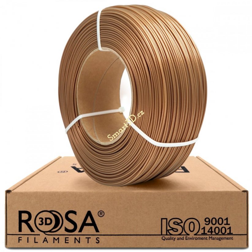 ReFill ROSA3D / PLA Starter / GLITTER BRONZE / 1,75 mm / 1 kg