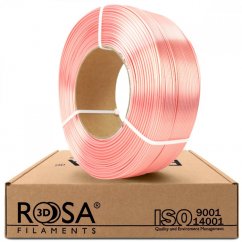 ReFill ROSA3D / PLA SILK / RŮŽOVÉ ZLATO / 1,75 mm / 1 kg