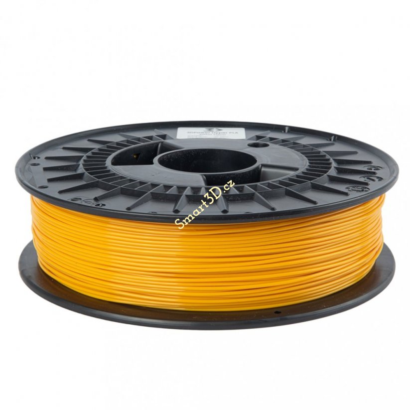 Filament 3D POWER / Hyper PLA / AMBER YELLOW / 1,75 mm / 0,75 kg.
