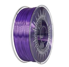 Filament DEVIL DESIGN / PLA SILK / FIALOVÁ / 1,75 mm / 1 kg.