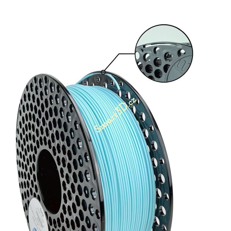 Filament AzureFilm / PLA / PASTELOVĚ MODRÁ „BABY“ / 1,75 mm / 1 kg.