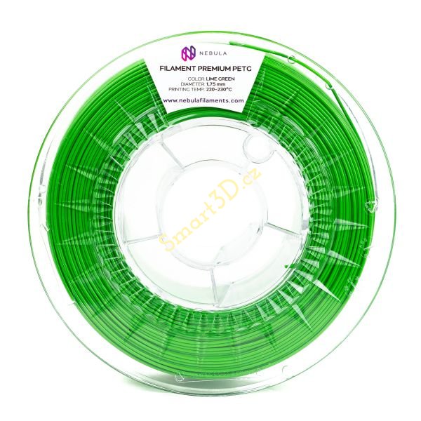 Filament NEBULA / PETG / ZELENÁ "LIME" / 1,75 mm / 1 kg