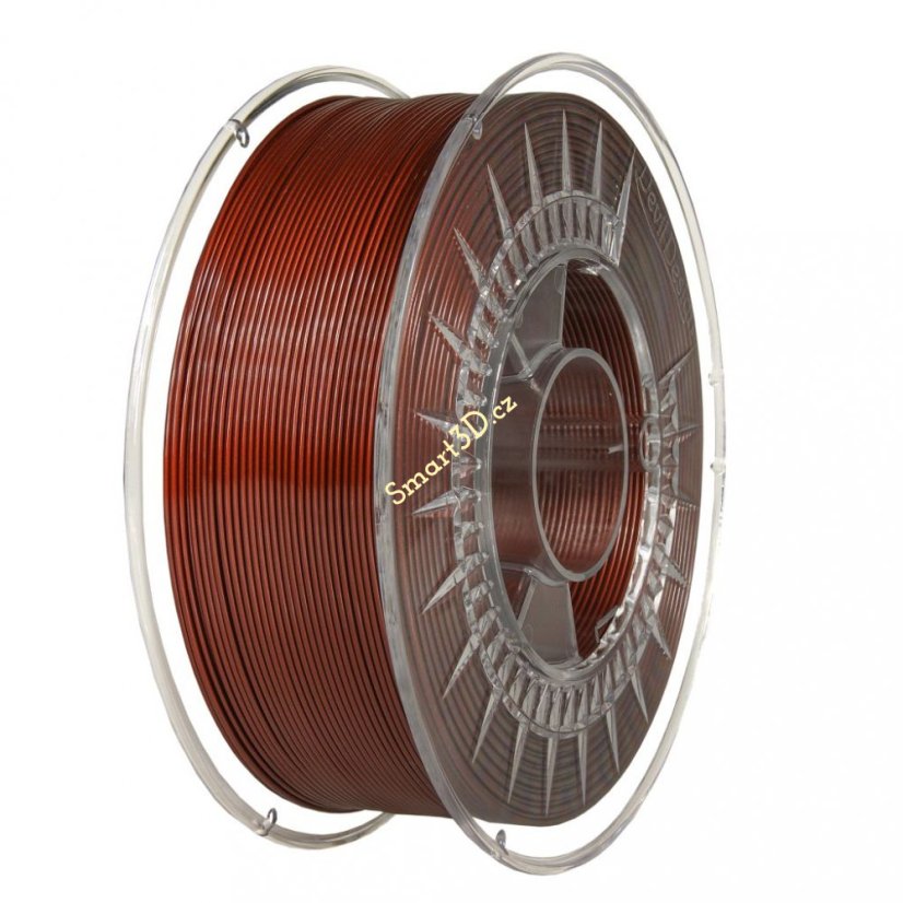 Filament DEVIL DESIGN / PETG / TMAVĚ MĚDĚNÁ / 1,75 mm / 1 kg.