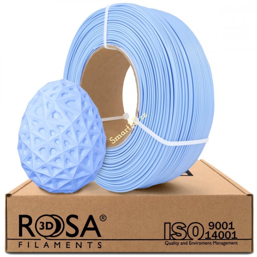 ReFill ROSA3D / PLA PASTEL / MODRÁ / 1,75 mm / 1 kg