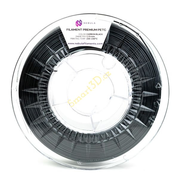 Filament NEBULA / PETG / ( karbonově ) ČERNÁ / 1,75 mm / 1 kg