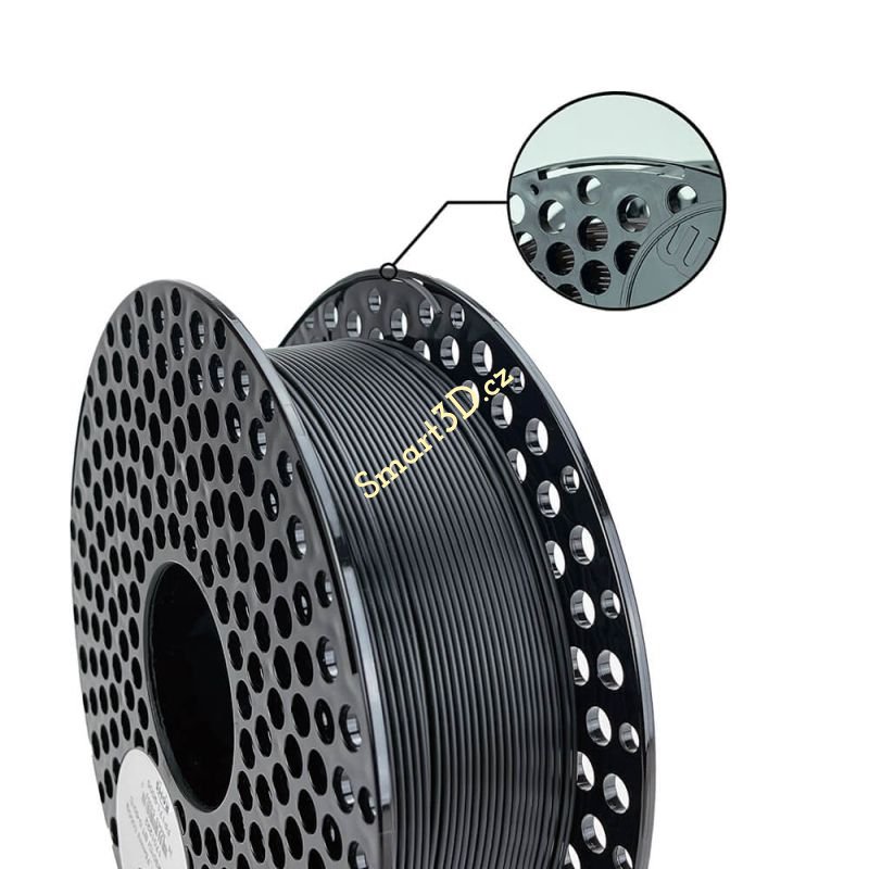 Filament AzureFilm / PLA STRONGMAN / BLACK / 1,75 mm / 1 kg.