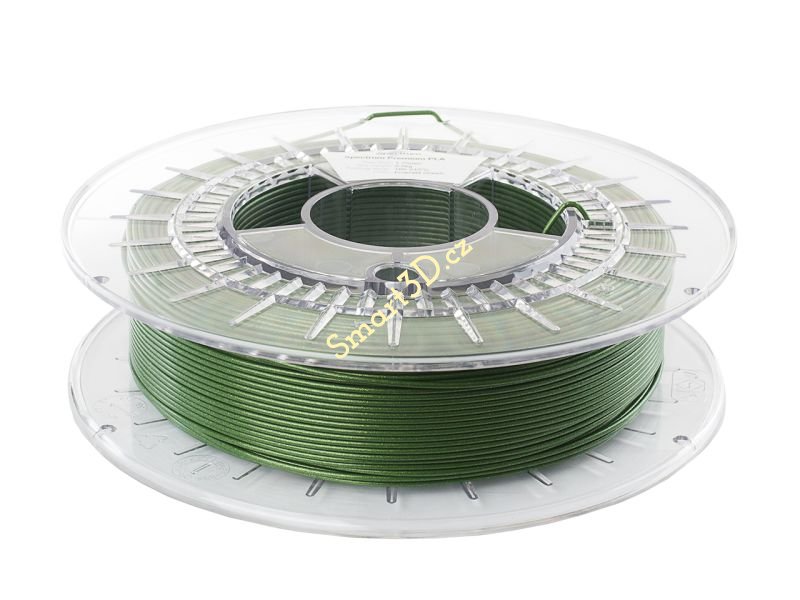 Filament SPECTRUM / PLA GLITTER / EMERALD GREEN / 1,75 mm / 0,5 kg
