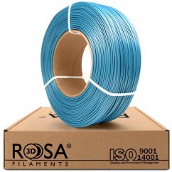 ReFill ROSA3D / PLA Starter / PERLEŤOVĚ MODRÁ / 1,75 mm / 1 kg
