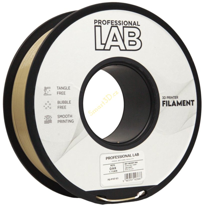 Filament Professional LAB / PETG / DUB / 1,75 mm / 1 kg Filament Professional LAB / PETG / DUB / 1,75 mm / 1 kg