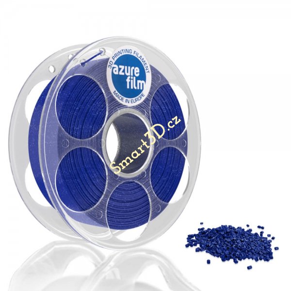 Filament AzureFilm / PLA / TŘPYTIVĚ MODRÁ / 1,75 mm / 1 kg.