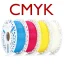 Filament ROSA3D / PLA Starter / SET "LITHOPHANE" CMYK / 1,75 mm / 4x1 kg