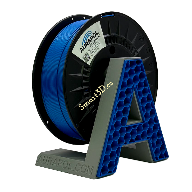 Filament AURAPOL / PLA / BLUE SAPHIRE / 1,75 mm / 1 kg.