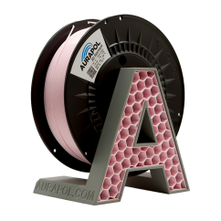 Filament AURAPOL / PETG / COTTON CANDY / 1,75 mm / 1 kg.