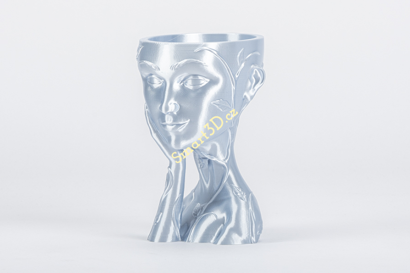 Filament FILAMENT-PM / PLA SILK / "Silver Gleam" / 1,75 mm / 1 kg.