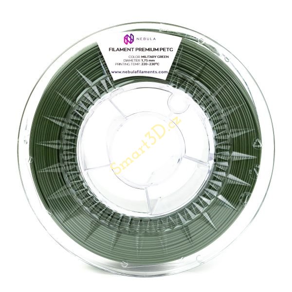 Filament NEBULA / PETG / VOJENSKÁ ZELENÁ / 1,75 mm / 1 kg