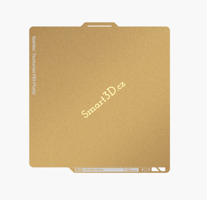Bambu Lab  texturovaný PEI plát (Zlatý)