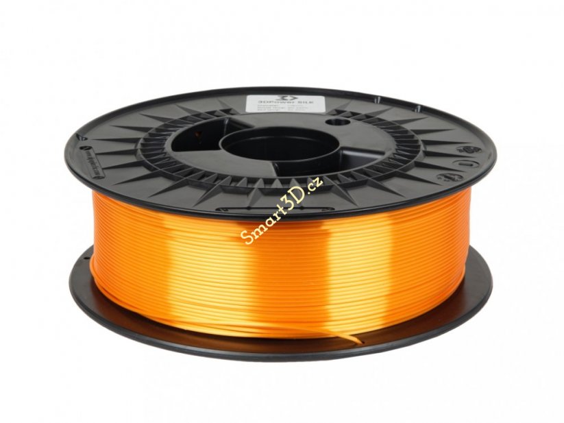 Filament 3D POWER / SILK / ORANGE / 1,75 mm / 1 kg.