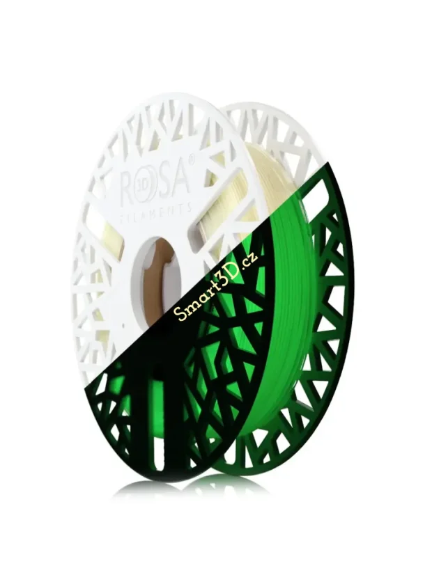 Filament ROSA3D / ROSA FLEX 88A / SVIETIACI V TME - ZELENÝ / 1,75mm / 0,5kg Filament ROSA3D / ROSA FLEX 88A / SVIETIACI V TME - ZELENÝ / 1,75mm / 0,5kg