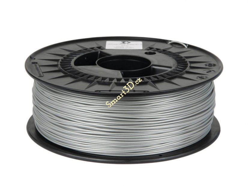 Filament 3D POWER / HyperSpeed PETG / STŘÍBRNÁ / 1,75 mm / 1 kg.