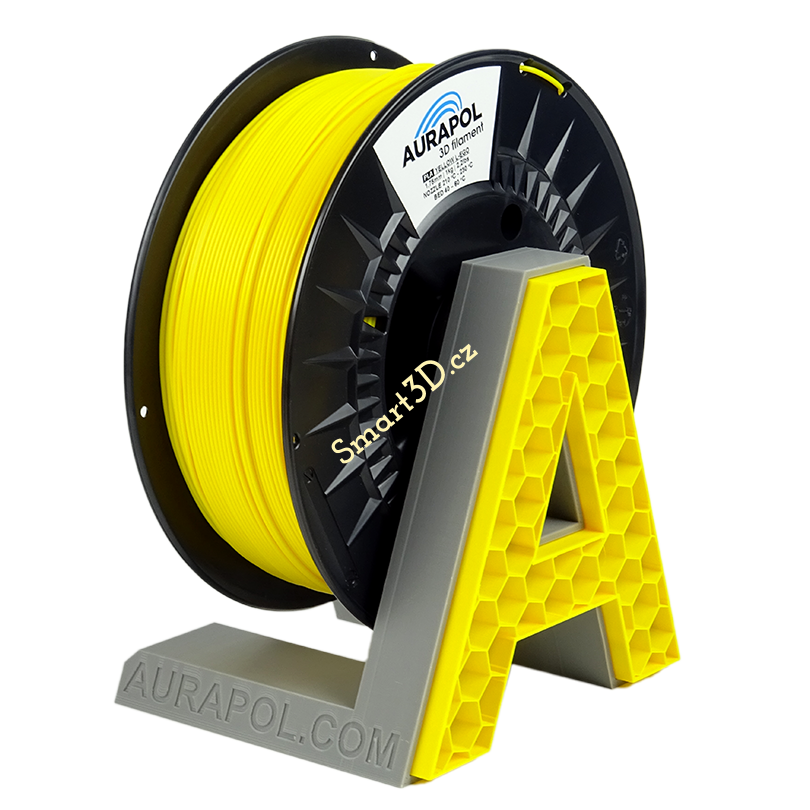 Filament AURAPOL / PLA / ŽLUTÁ L-EGO / 1,75 mm / 1 kg.