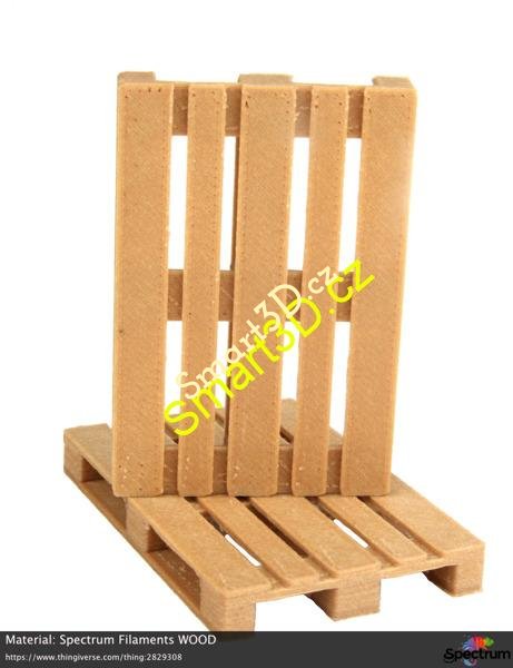 Filament SPECTRUM / PLA SPECIAL / DŘEVO NATURAL / 1,75 mm / 1 kg