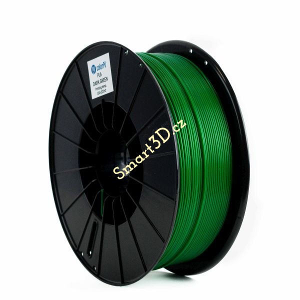 Filament COLORFIL / PLA / DARK GREEN / 1,75 mm / 1 kg
