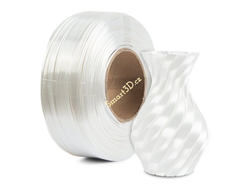 ReFill 3D POWER / SILK / PERLEŤOVĚ BÍLÁ / 1,75 mm / 1 kg.