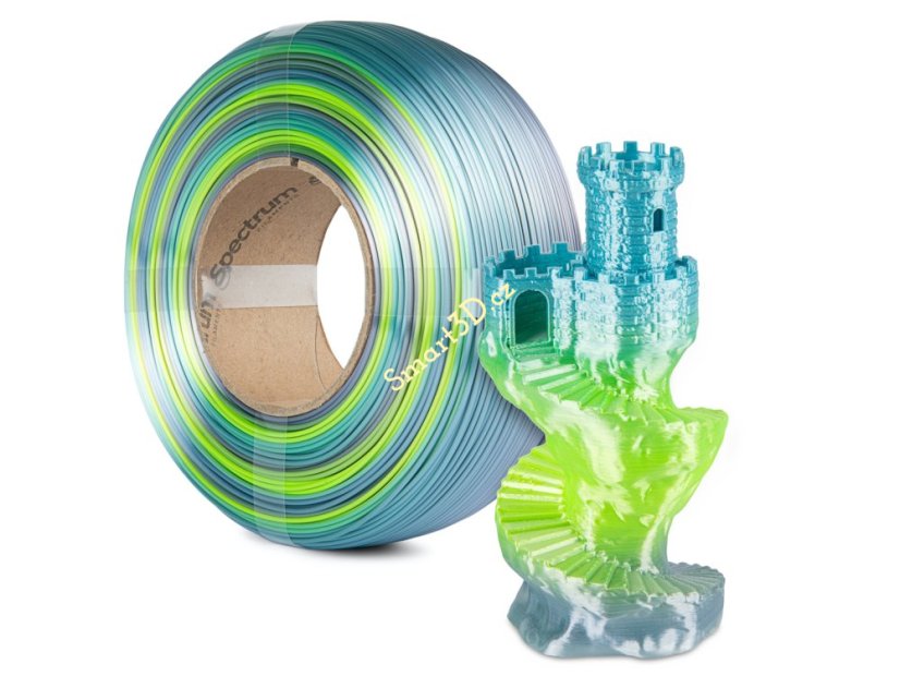 ReFill SPECTRUM / PLA SILK RAINBOW / FROST GLOSS / 1,75 mm / 1 kg