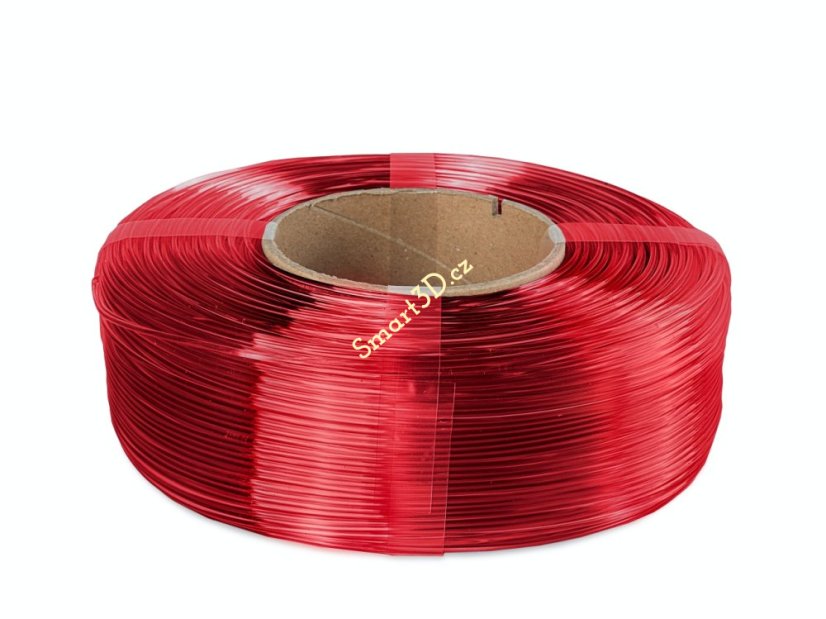 ReFill TheFilament / PETG / TRANSPARENT RED / 1,75 mm / 1 kg