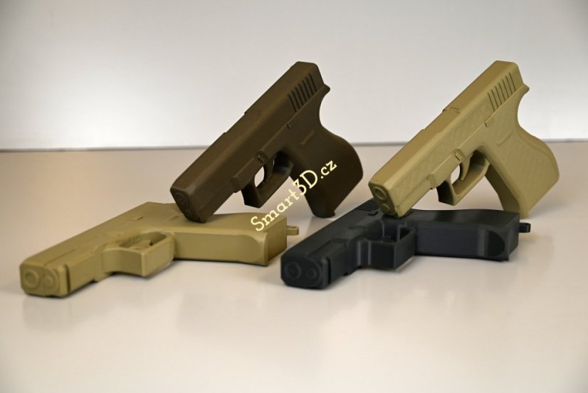 Filament AURAPOL / PETG / ARMY ŠEDÁ "SURVIVAL" / 1,75 mm / 1 kg.