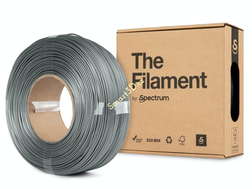 ReFill TheFilament / PETG / SILVER ALUMINIUM / 1,75 mm / 1 kg